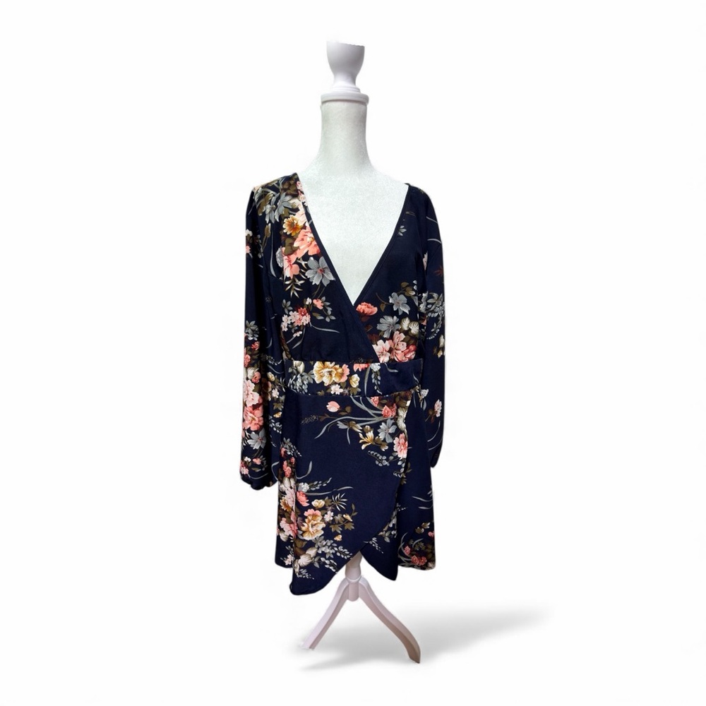 Rosegal Navy Floral Dress size 24